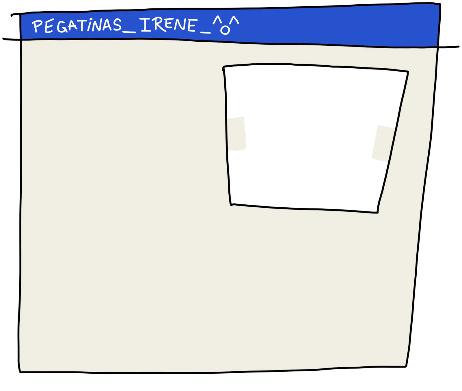Pegatinas, 5 euros